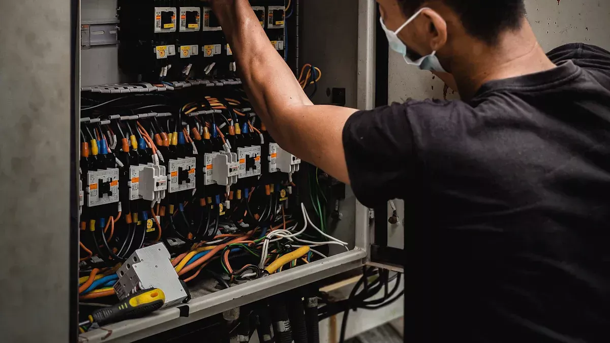 تحميل مفتاح كسر مقابل قاطع الدائرة